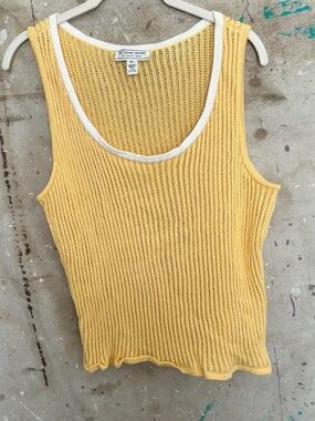 St John Sport Open Knit Tank Top